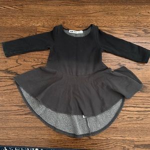 Omami mini black gradient dress size 3T